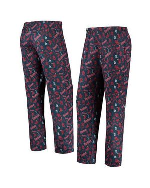 FOCO St. Louis Cardinals Retro Print Sleep Pants - Blue