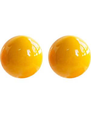 Saule Label Gaia Midi Earrings - Yellow