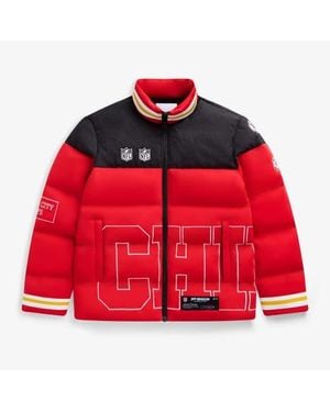 OFF SEASON Kansas City Chiefs Team Puffer Jacket - Red