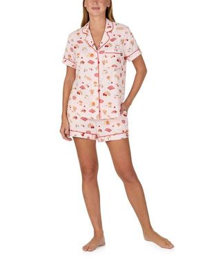 Kate Spade Print Short Pajamas - Red