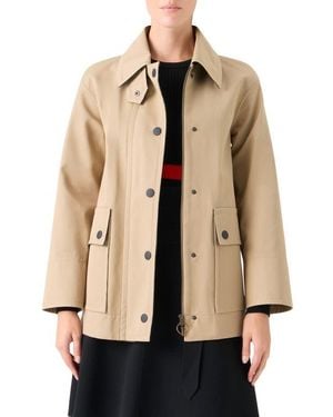 Akris Punto Water Resistant Jacket - Natural