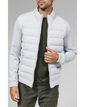 7 Diamonds Rev Puffer Jacket - Gray