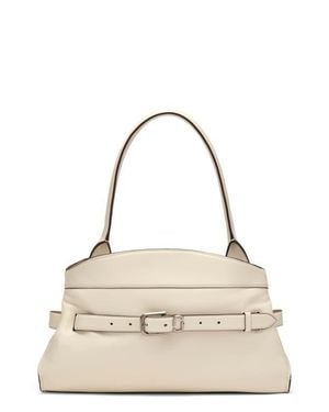 Marc Jacobs Dakota Leather Shoulder Satchel - Natural