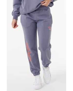 Rip Curl Varsity Sports Track Pants - Blue