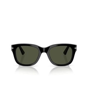 Persol Gender Inclusive Po3372S 53Mm Square Sunglasses - Green
