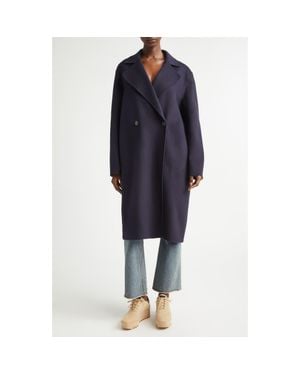 Stella McCartney Iconic Wool Coat - Blue