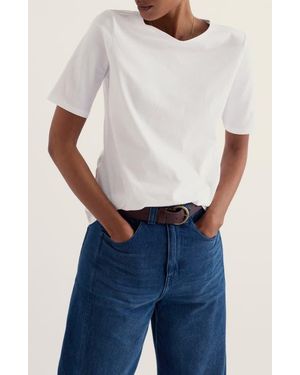 Seasalt Cornwall Poisson Organic Cotton T-Shirt - Blue