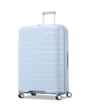 Samsonite Elevation Plus 28 Large Checked Spinner Luggage - Blue