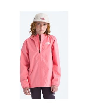 The North Face Kids' Teen Zipline Dryvent Rain Jacket - Pink