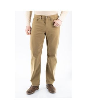 DEVIL-DOG DUNGAREES Relaxed Straight Leg Jeans - Natural