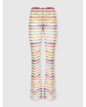 Missoni Flared Pants - White