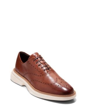 Cole Haan Øriginalgrand Cityspectre Wingtip Wholecut Shoe - Brown