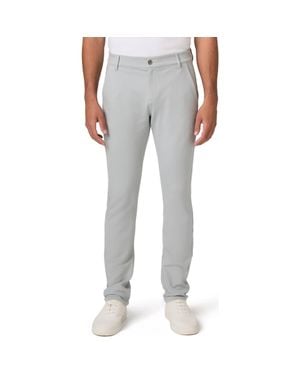 PAIGE Stafford Slim Fit Knit Pants - Gray