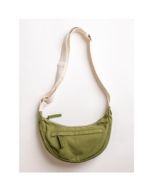 Terra Thread Organic Cotton Crossbody Bag - Green