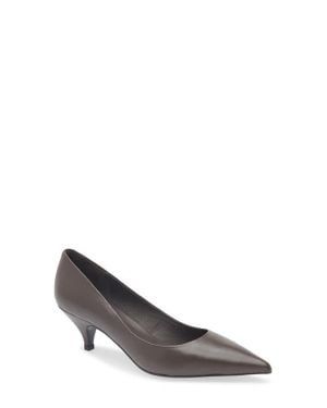 Jeffrey Campbell Miss Maam Pointed Toe Pump - Brown