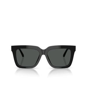 Versace 55Mm Square Sunglasses - Black