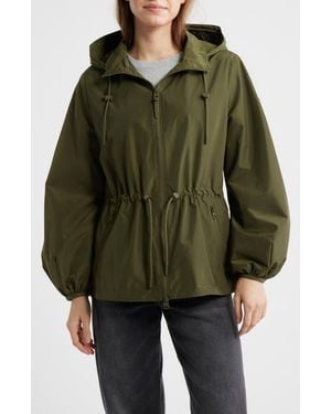 Mackage Isha Hooded Rain Jacket - Green
