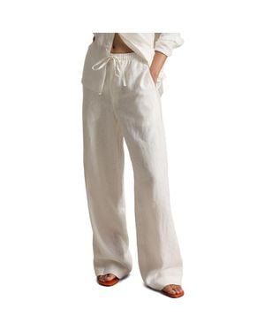 Polo Ralph Lauren Linen Drawstring Pants - Gray
