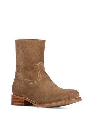 Frye Campus Inside Zip Boot - Brown