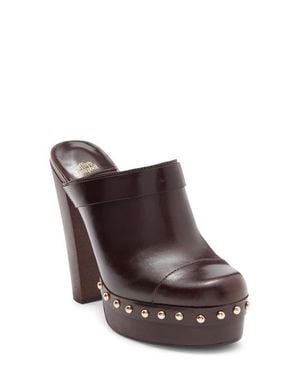 Jeffrey Campbell Confident Platform Mule - Brown