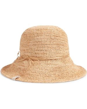 Rag & Bone Woven Raffia Bucket Hat - Natural