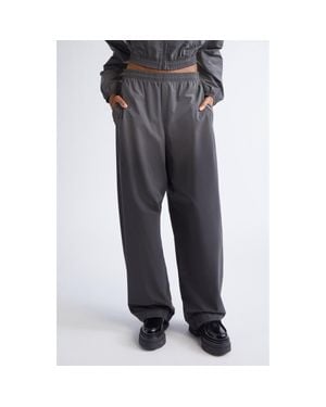 Alexander Wang Gradient Reflective Track Pants - Gray