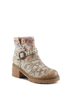 Spring Step Branchout Platform Bootie - Brown