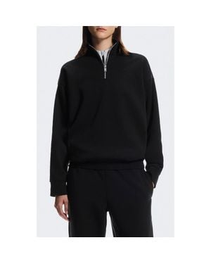 On Shoes Club Collective Quarter Zip Sweatshirt - Black