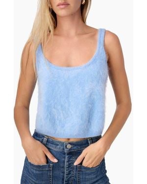 Cami NYC Ami Cashmere Tank - Blue
