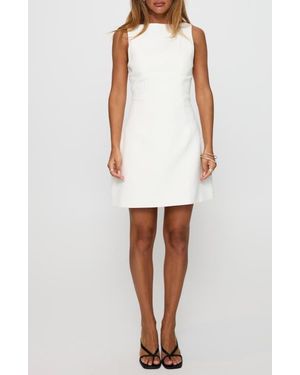 Princess Polly Klaudia Sleeveless Sheath Minidress - White