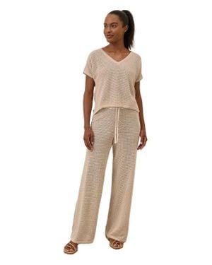 Pact Beachside Linen Pant Made With Organic Cotton - Natural