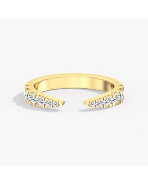 Everlee Claw Lab Diamond Band - Metallic
