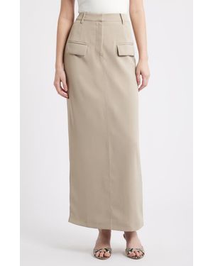 Odd Muse The Ultimate Muse Maxi Trouser Skirt - Natural