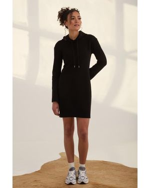 KADA The Sweater Hoodie Mini Dress - Multicolor