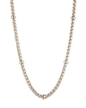 Ralph Lauren Chain Collar Necklace - Metallic