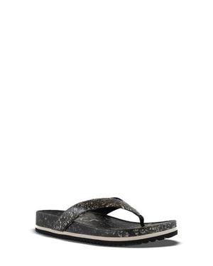 Fleks West Beach Flip Flop - Black
