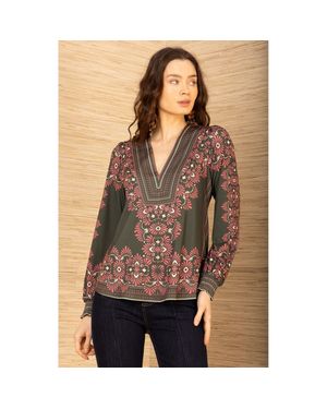 Hale Bob Addisyn Jersey Top - Brown