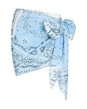 BRIDEMERCH Bandana Tie Sarong - Blue