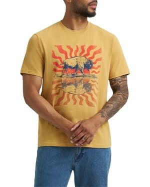 Wrangler Cotton Graphic T-Shirt - Orange