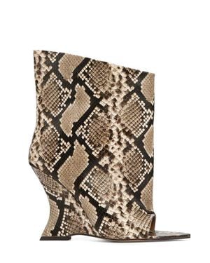Naked Wolfe Reptile Embossed Leather - Natural