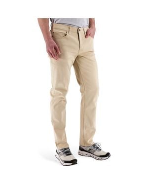 DEVIL-DOG DUNGAREES Slim Straight Leg Jeans - Natural