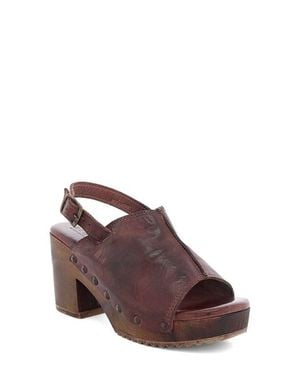 Bed Stu Marie Slingback Sandal - Brown