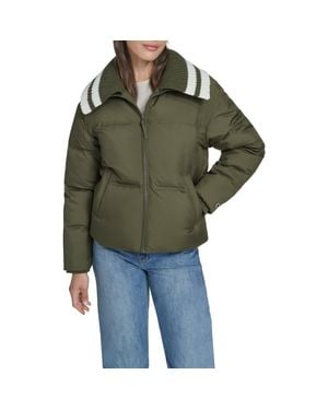 Champion Shawl Collar Puffer Jacket - Green