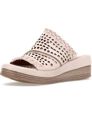 A.s.98 Sturgis Wedge Sandal - Pink