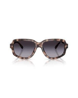 Ralph Lauren 57Mm Gradient Irregular Sunglasses - Multicolor