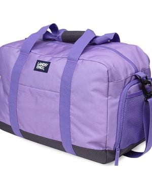 Lands' End Kids Duffle Bag - Purple