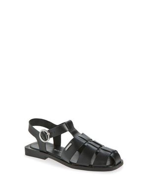 BOTTER Botfisher Ankle Strap Fisherman Sandal - Black