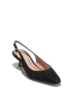 Cole Haan Tyldie Kitten Heel Slingback Pump - Black