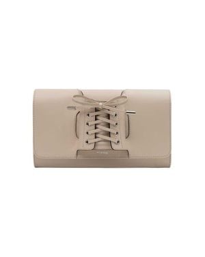 PERRIN Paris La Corsette Clutch - Natural