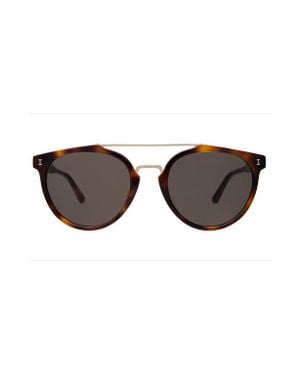 Illesteva Puglia Sunglasses - Brown